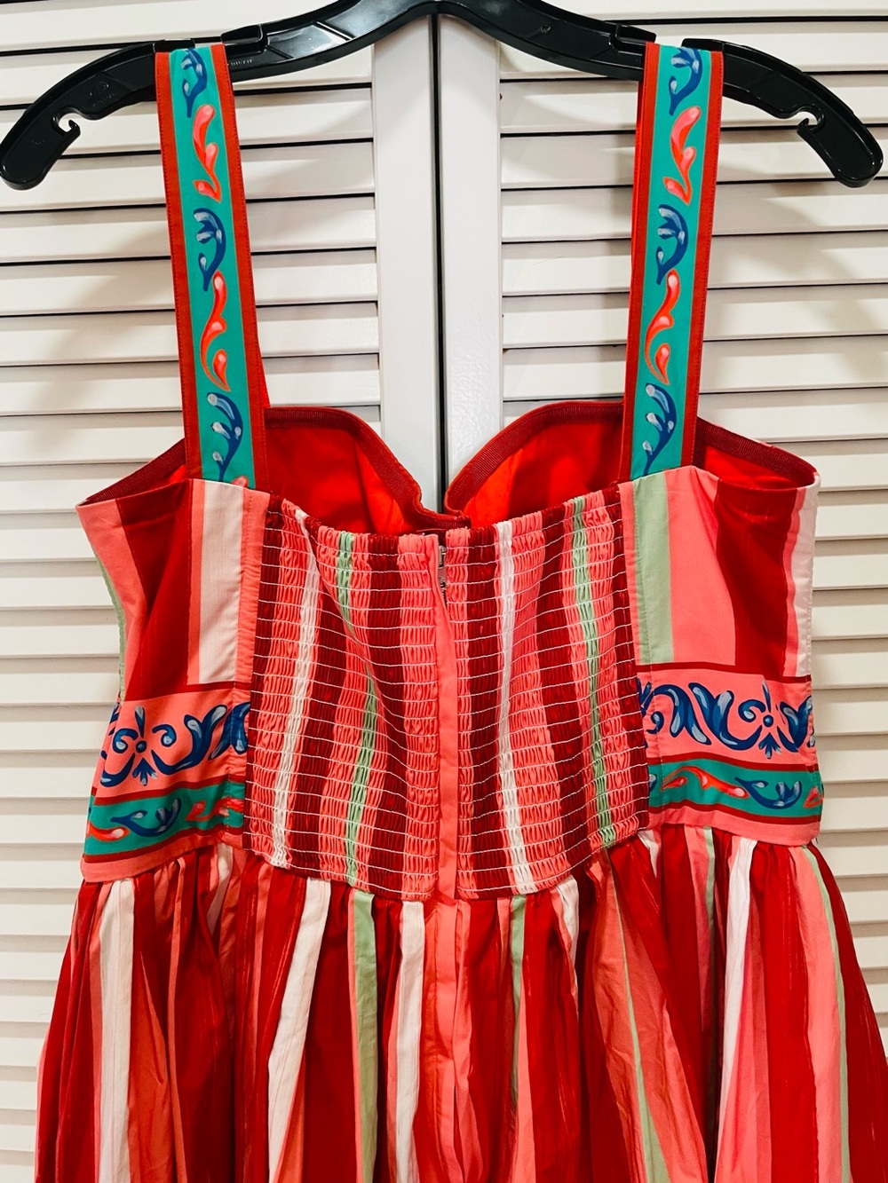 Dolce & Gabbana Striped Carretto Dress - Picture 9 of 12